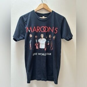 Maroon 5 World Tour 2015 Concert Tee Small